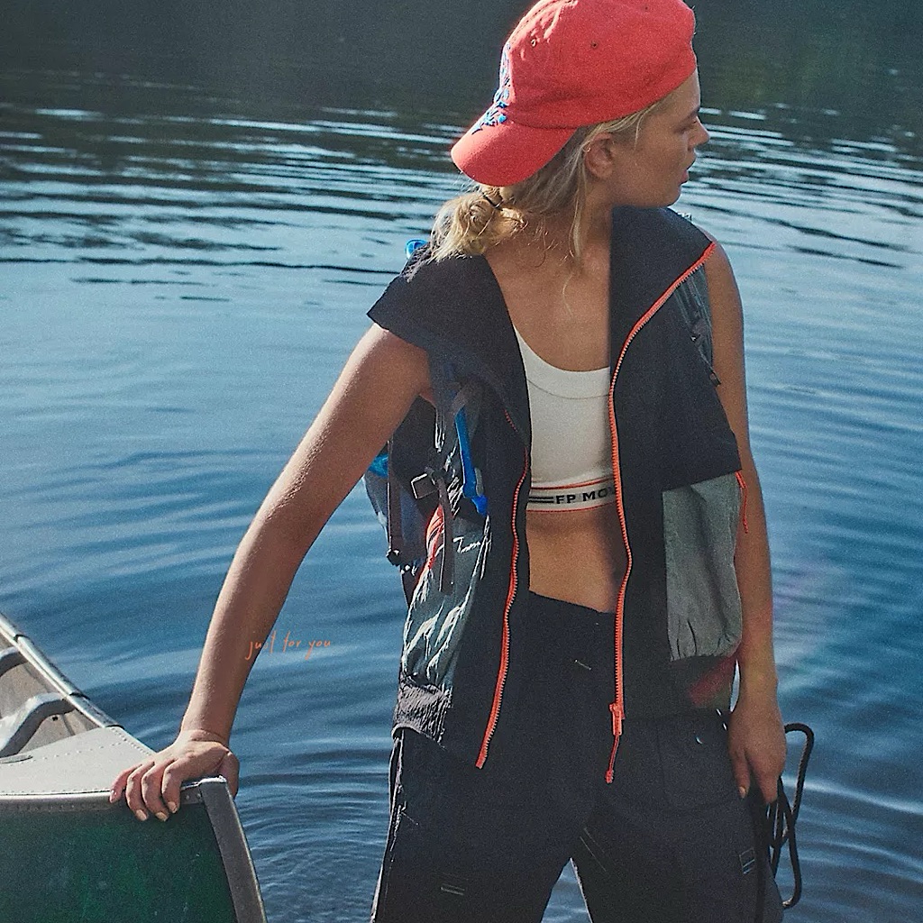 New Free People Movement Fp Cares Know The Ropes Packable Utility Vest